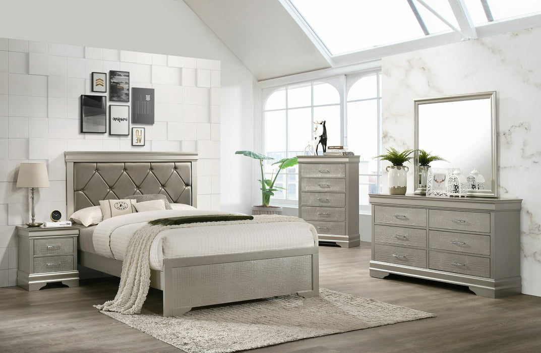 Amalia Champagne Bedroom Suites