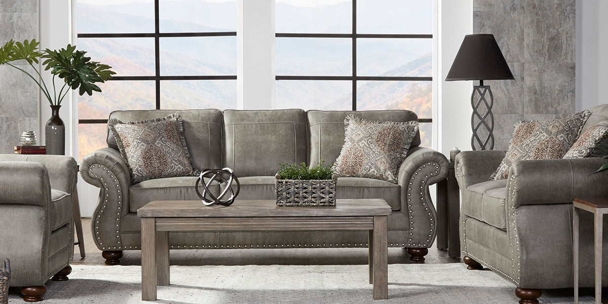 Goliath Mica Sofa and Love Seat Set 17450 — furniturelanddist.com