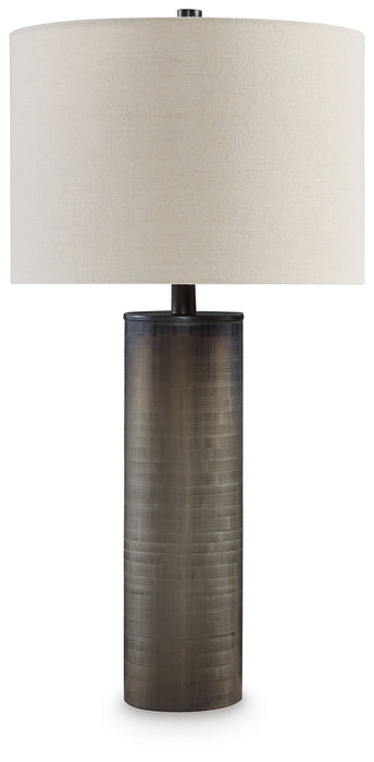 Dingerly - Brown - Glass Table Lamp