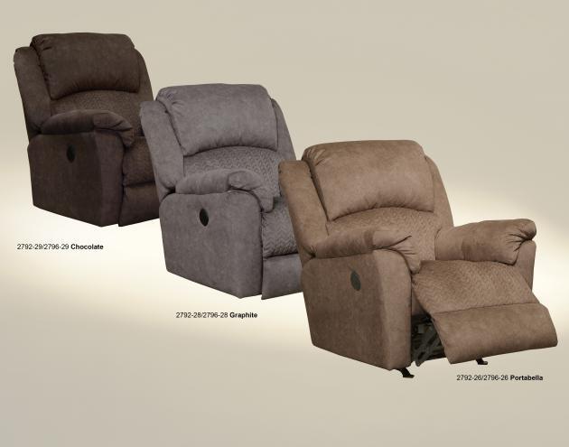 Malloy Power Recliner by Catnapper in 3 Colors