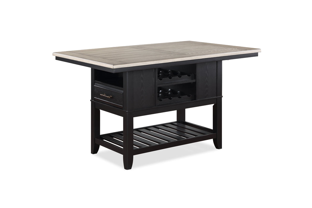 Frey Black Counter Height Dining Sets by Crown Mark