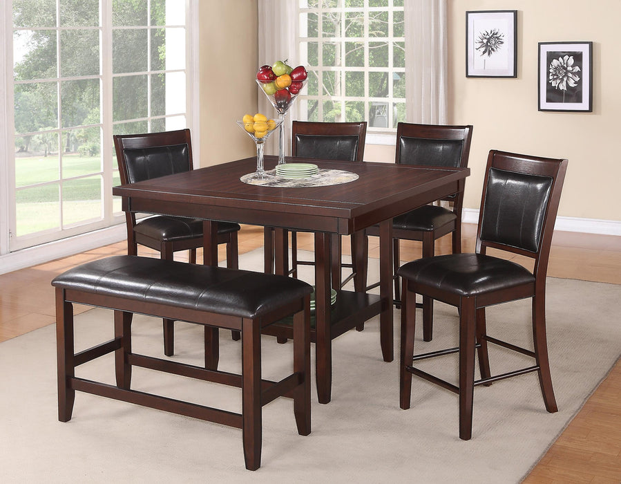 Fulton Espresso Counter Height Dining Sets by Crown Mark