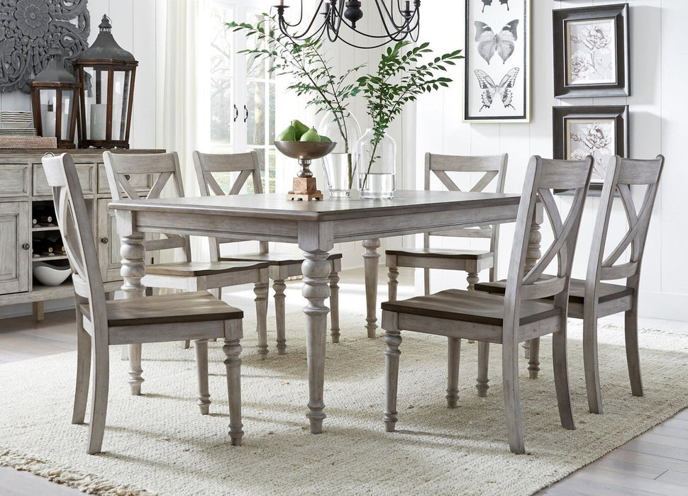 Cottage Lane 7 Piece Rectangular Table Dinette Set by Liberty
