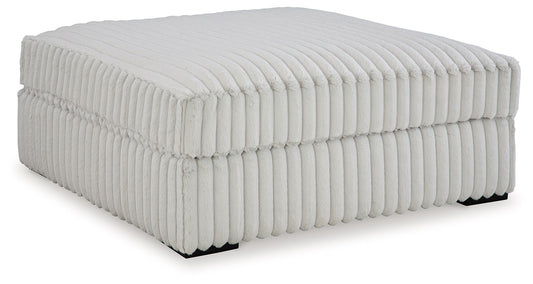 Stupendous - Oversized Accent Ottoman - Alloy