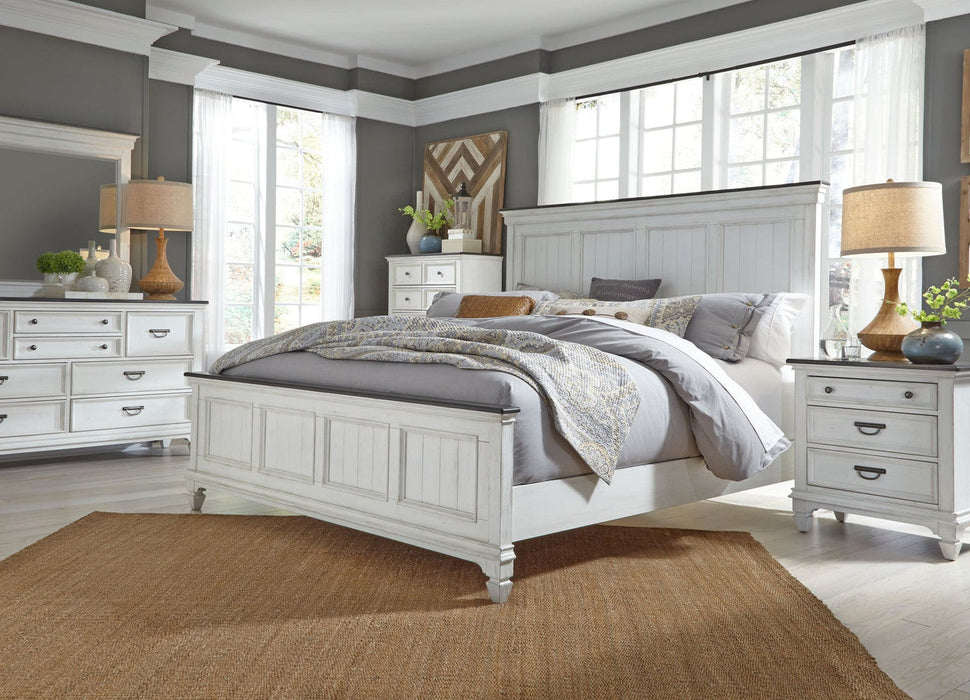 Allyson Park White 5 Piece Bedroom Suite by Liberty Furniture