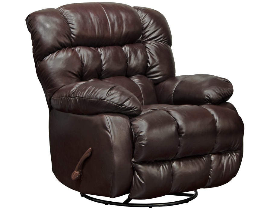 Pendleton Leather Swivel Glider Recliner - 3 Colors Available