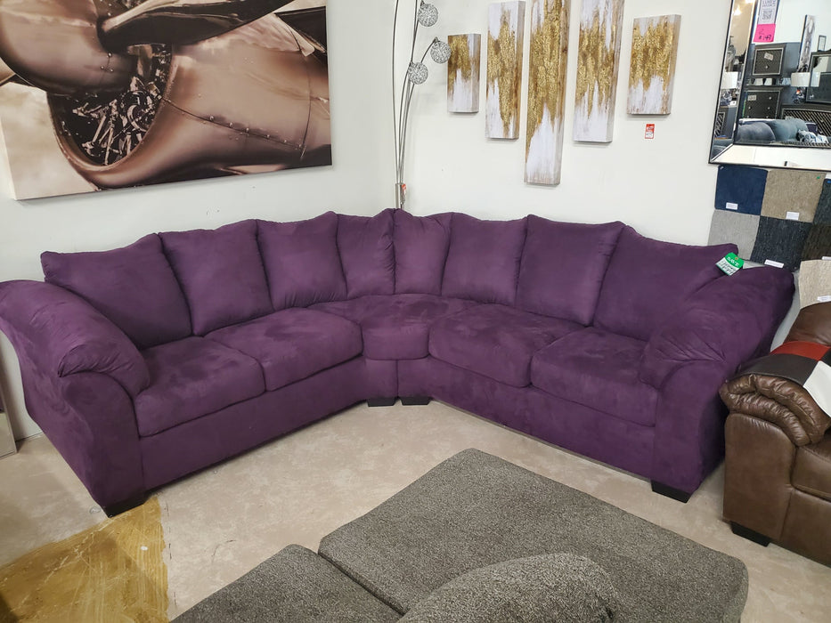 4545 2 Piece Sectional by L & A Customs - 50 colors available