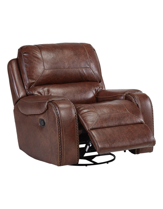 Avalanche Tobacco Swivel Glider Recliner Chair by Corinthian