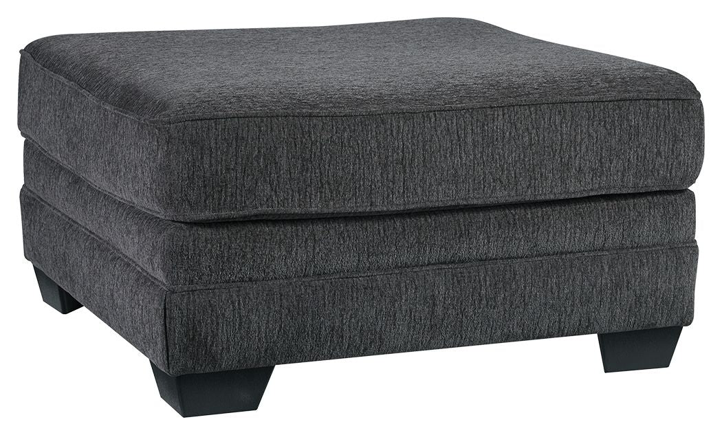Tracling - Slate - Oversized Accent Ottoman