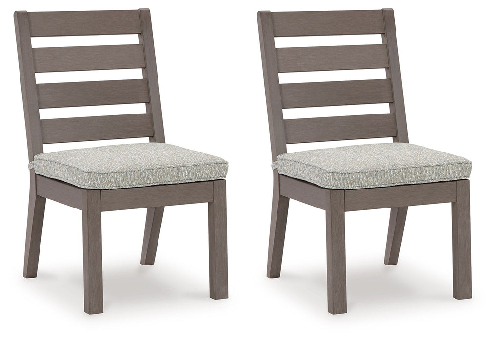 Hillside Barn - Gray / Brown - Chair With Cushion (Set of 2)