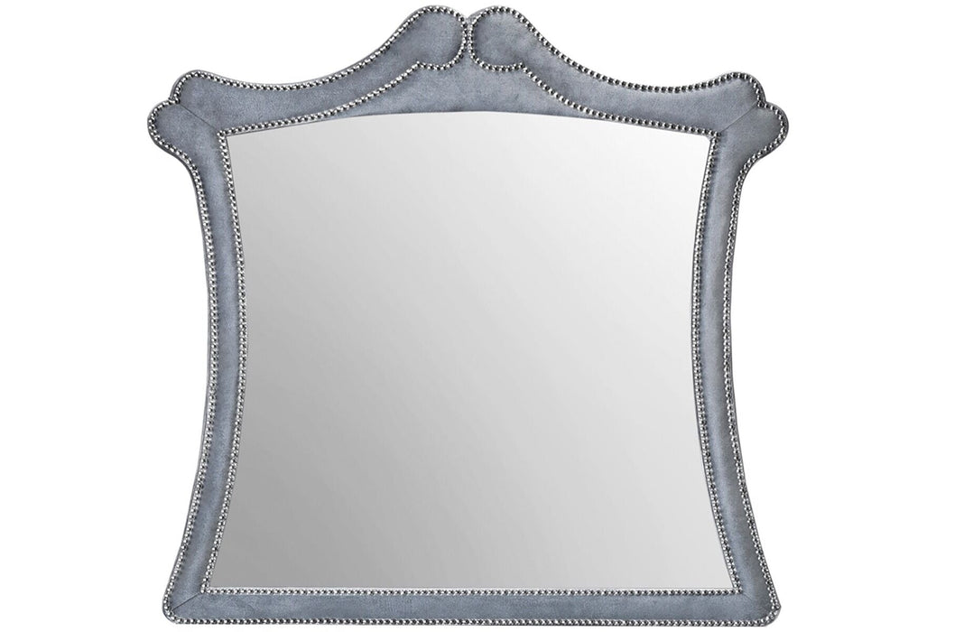 Cameo Grey or Black Upholstered  Bedroom Suites