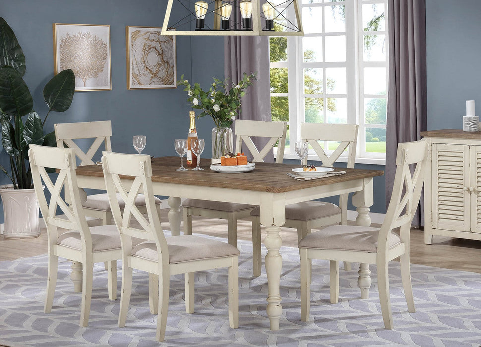 Rectangle Table 7 Piece Dinette Set DC1855 by Lifestyle