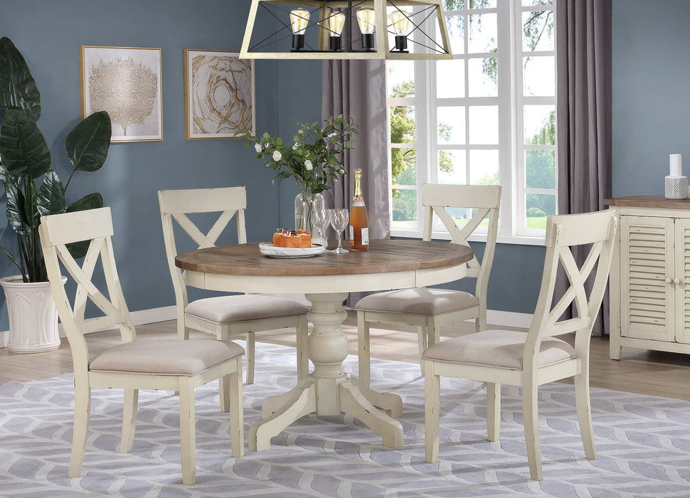 Round Table 5 Piece  Dinette Set DC1855 by Lifestyle