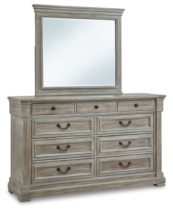 Moreshire - Bisque - Dresser, Mirror