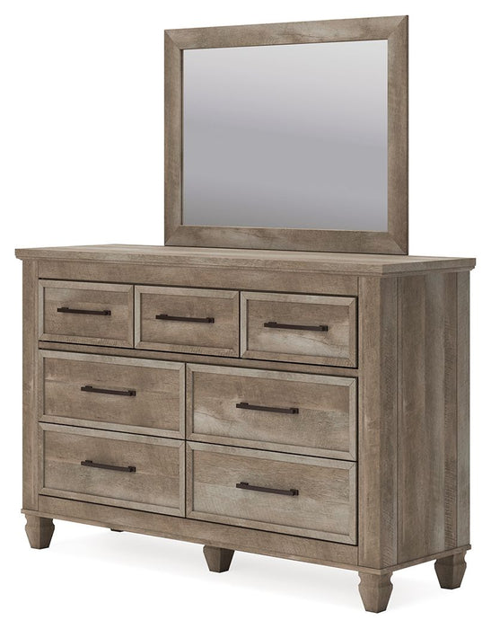 Yarbeck - Sand - Dresser And Mirror