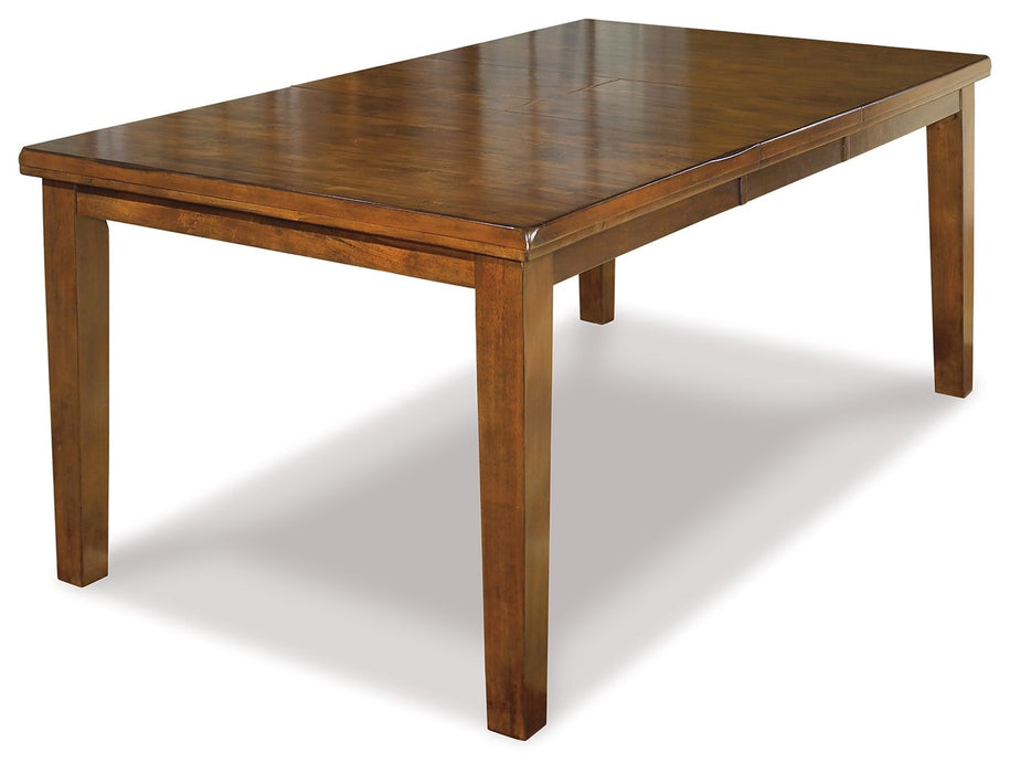 Ralene - Medium Brown - Rect Drm Butterfly Ext Table